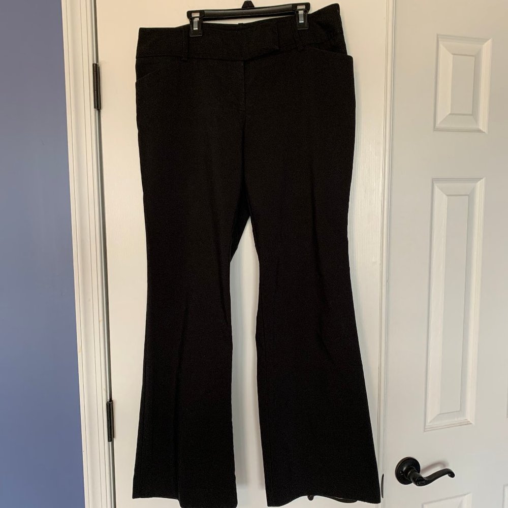 Mossimo stretch black dress pants